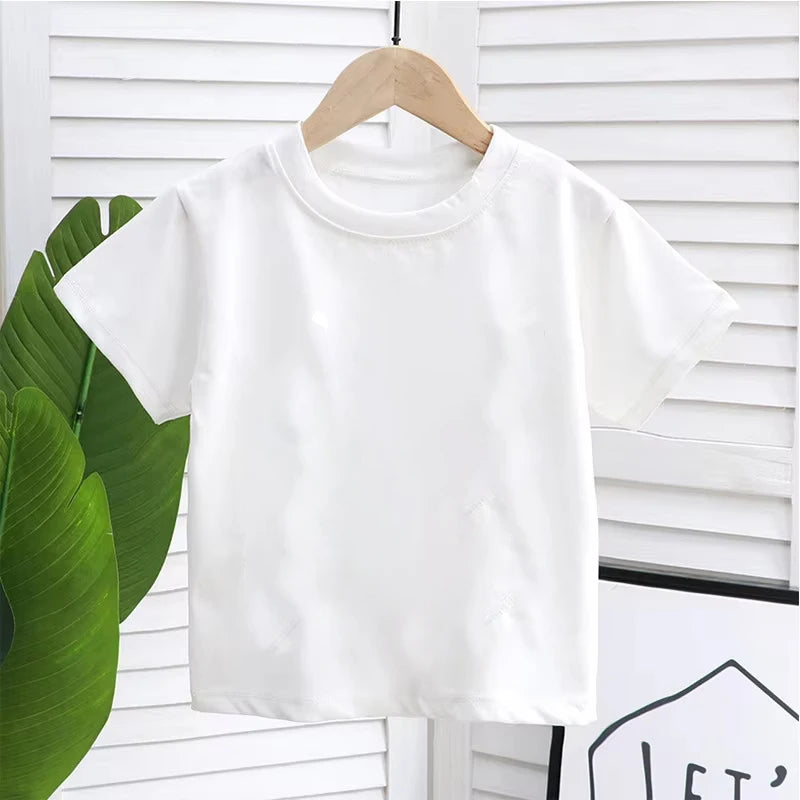 Pokemons Pikachu Kids T Shirts Birthday Number 1-9 Printed T Shirt Boys Girls Summer Casual Short Sleeves Tops Children Clothing